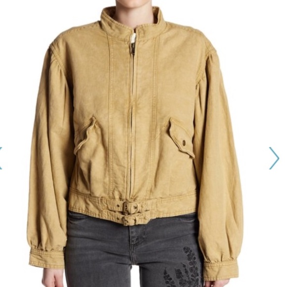 Free People | Jackets & Coats | Free People Poet Sleeve Jacket S Nwt ...